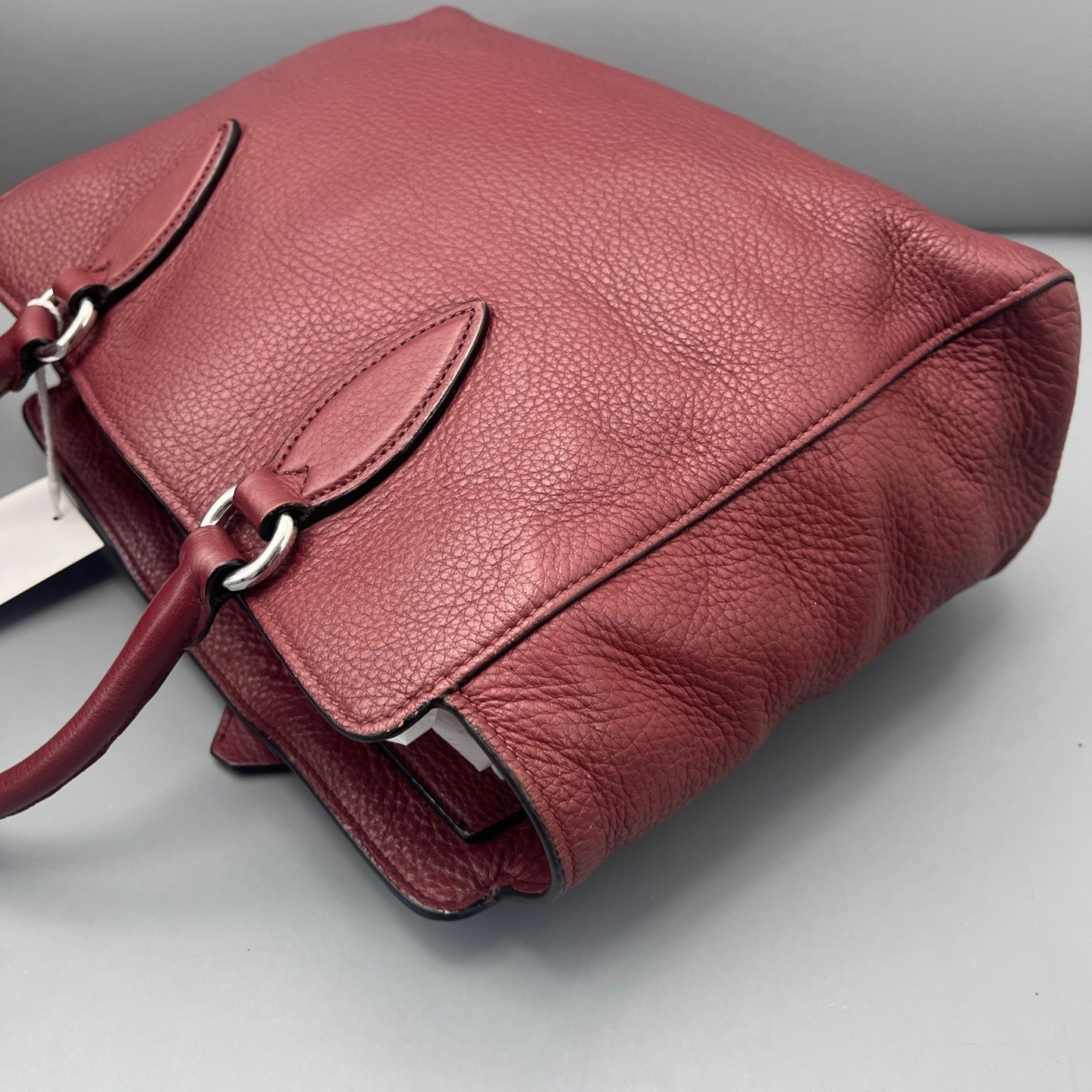 Prada Pre-Owned Authentic Tote Burgundy 28*22*11cm Free Tracked Shipping