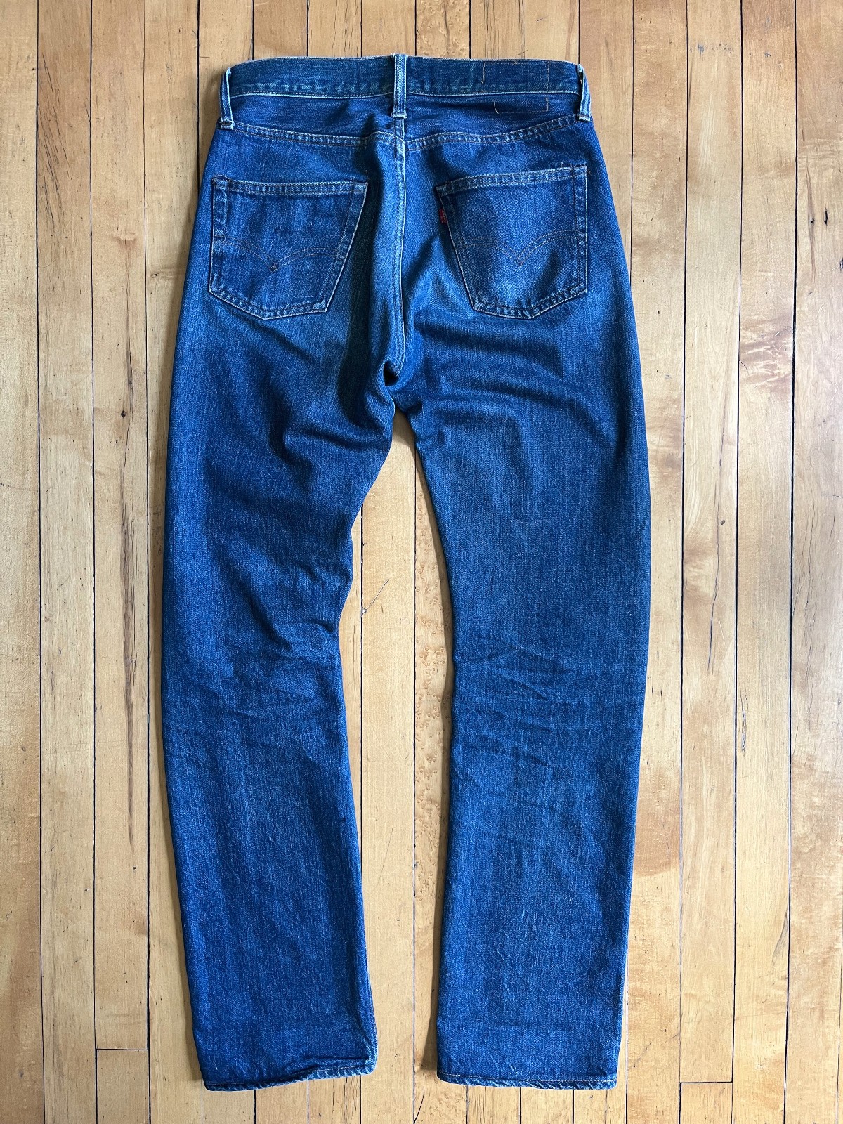 Vintage 1970s Levi’s 501XX Selvedge Denim Jeans Dark Wash Made in USA 30×32.25