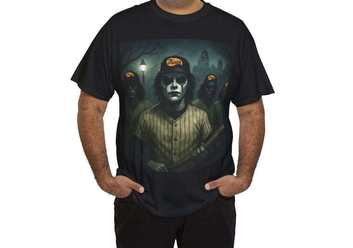 Baseball Furies T Shirt – The Warriors Graphic Art Gang Tee – New