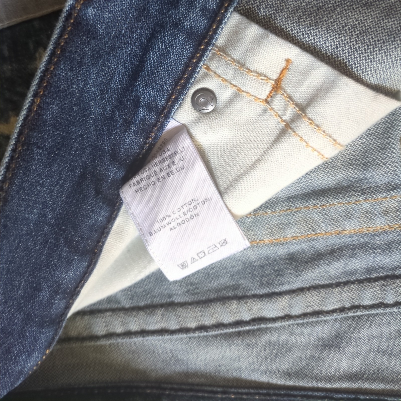 True Religion Ricky Relaxed Straight Y2K Men’s Patchwork Made in the USA 40×34