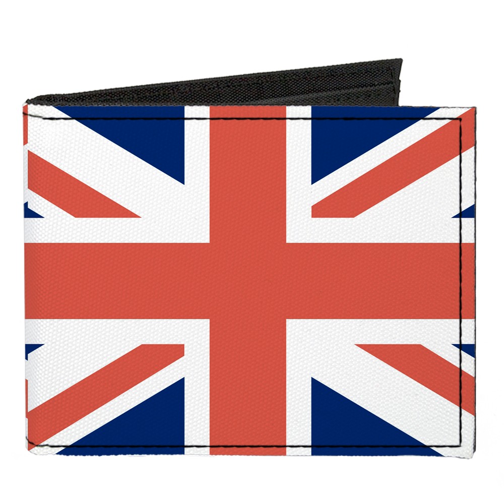 Canvas Bi-Fold Wallet United Kingdom Flags