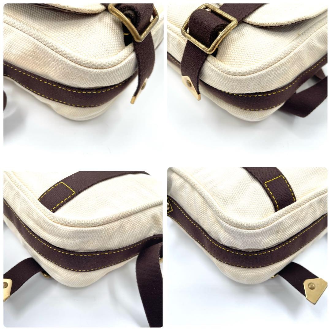 Louis Vuitton Antigua Buzas PM Shoulder Bag M40042 White Size: W11.4xH7.9 in.