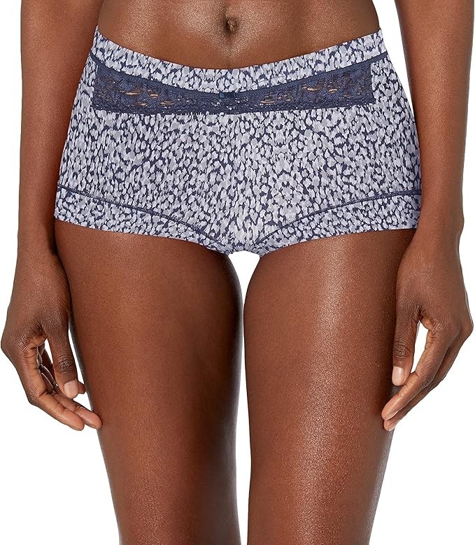 Maidenform Women’s 3 Pack Comfort Devotion Boyshort 40774 Jaguar Print
