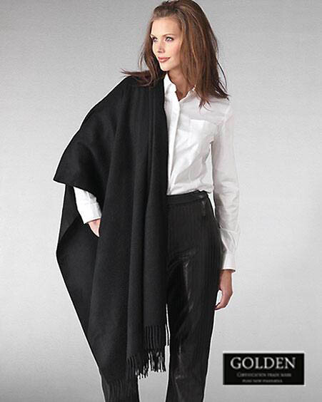 BLACK SOLID PASHMINA SHAWL GENUINE 100% PURE CASHMERE PLAIN SHAWL 100x200cm