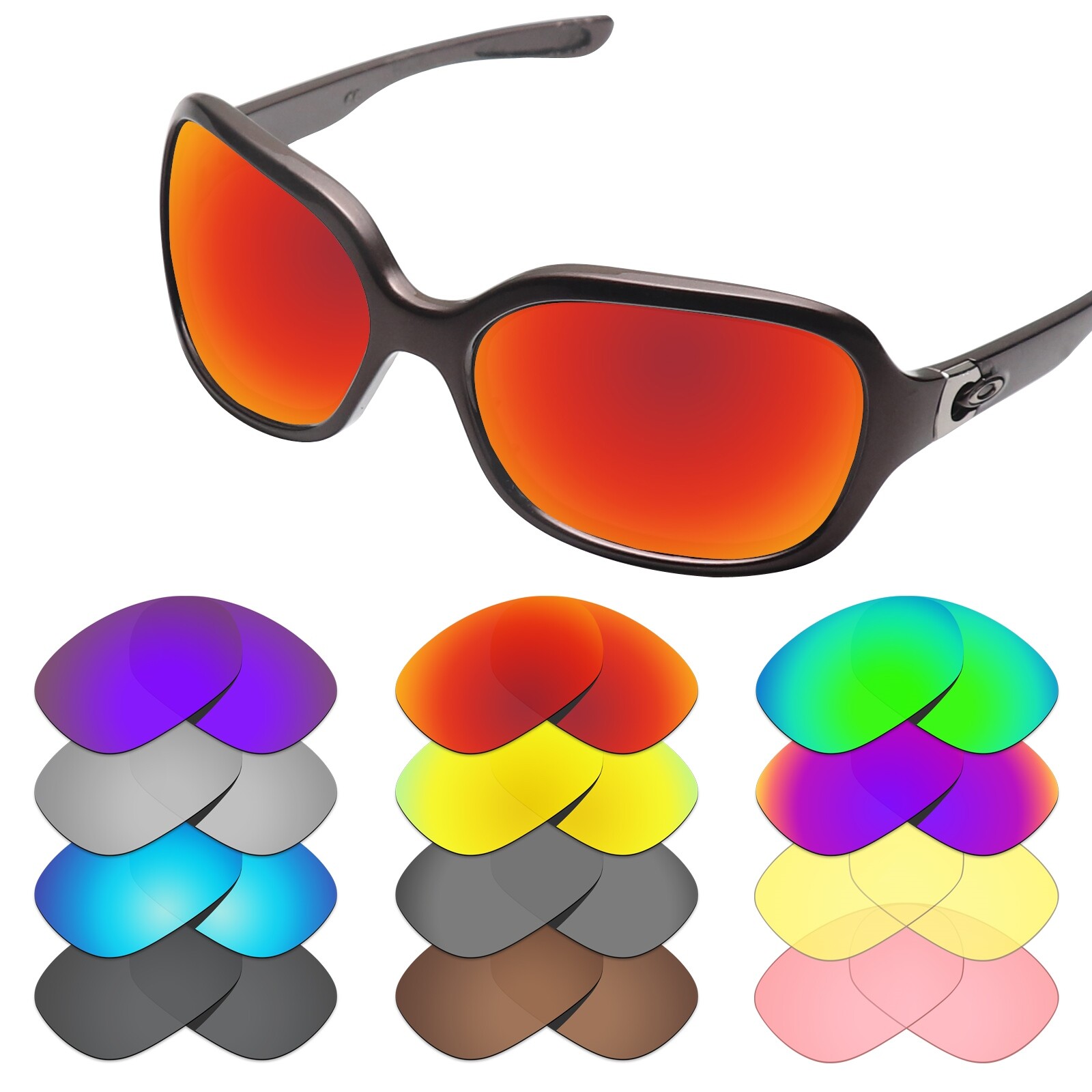 EYAR Polarized Replacement Lenses for-Oakley Pulse – Multiple Options
