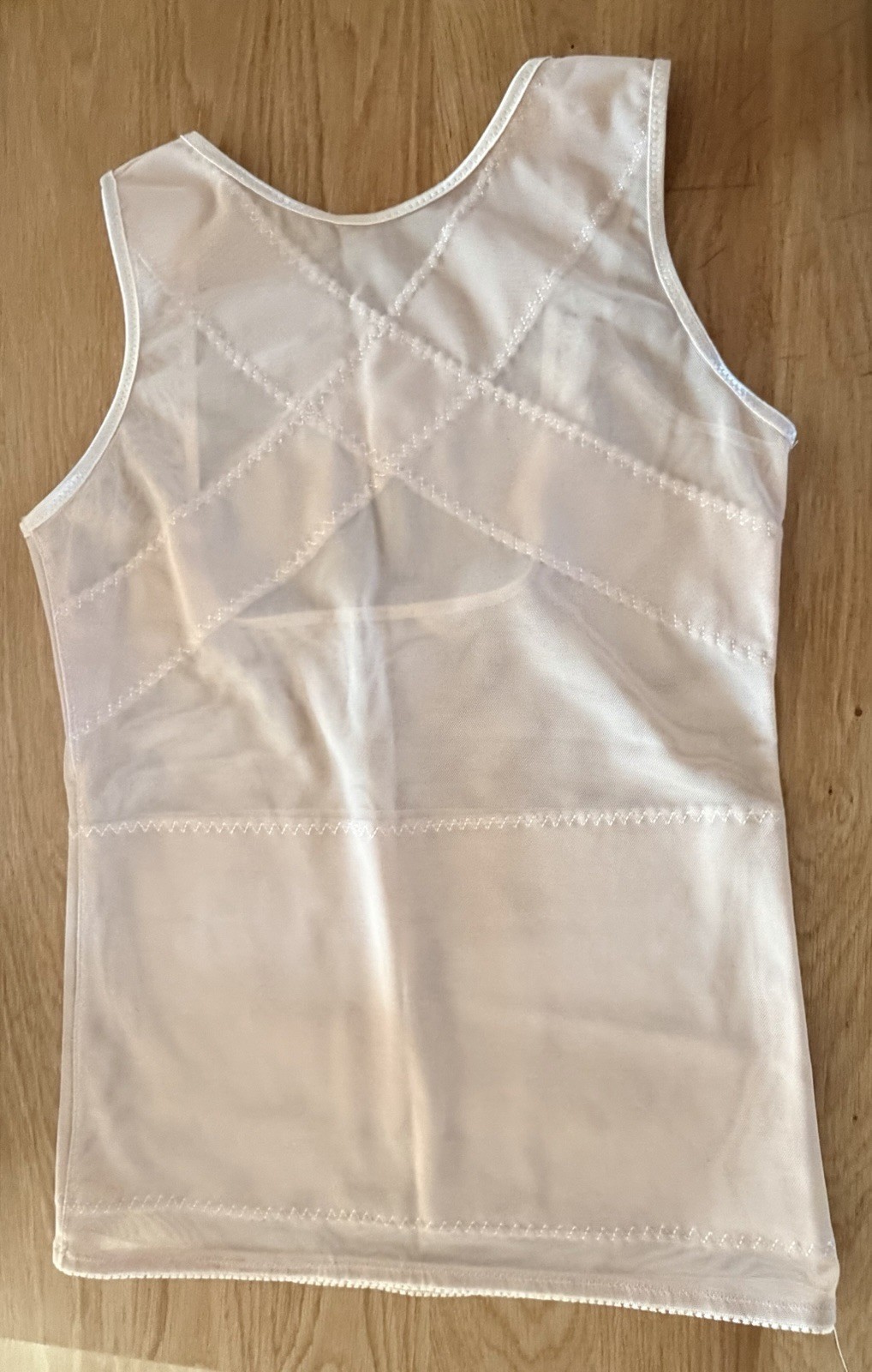 Kymar New Body Shaper Beige Open Bust Cami Firm Tummy Control Size L Large