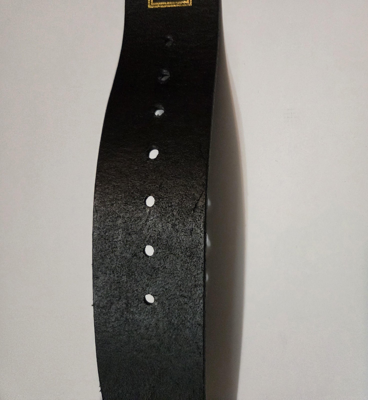 Funk Plus Belt Mens Small Black Leather Silver Studded Pyramid Punk Rock