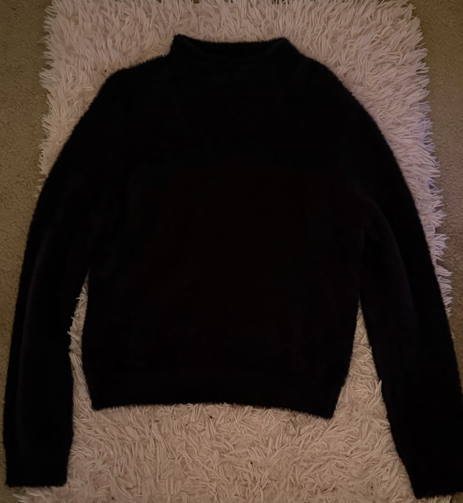 Universal Thread Women’s Black Crew Neck Pullover Sweater Size M