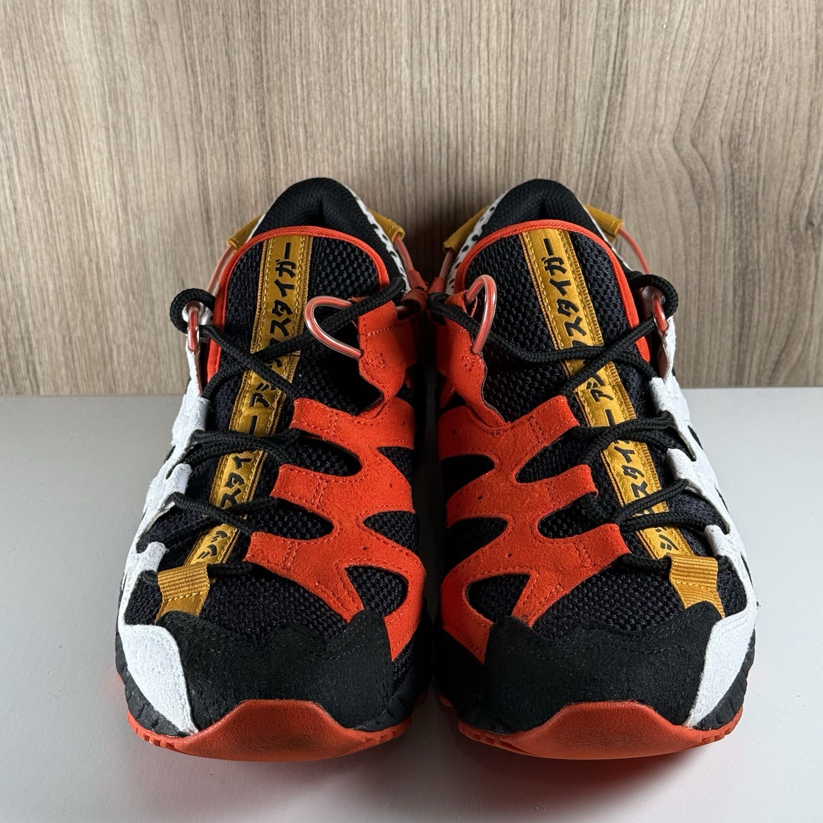 ASICS Gel-Mai Happy Chaos Black/ Orange Running Shoes 1191A198 Men’s Size 8