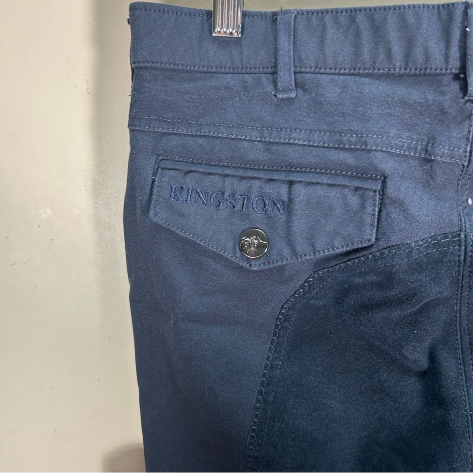 Kingsland Equestrian Navy Riding Breeches Women’s Size 36 US 28