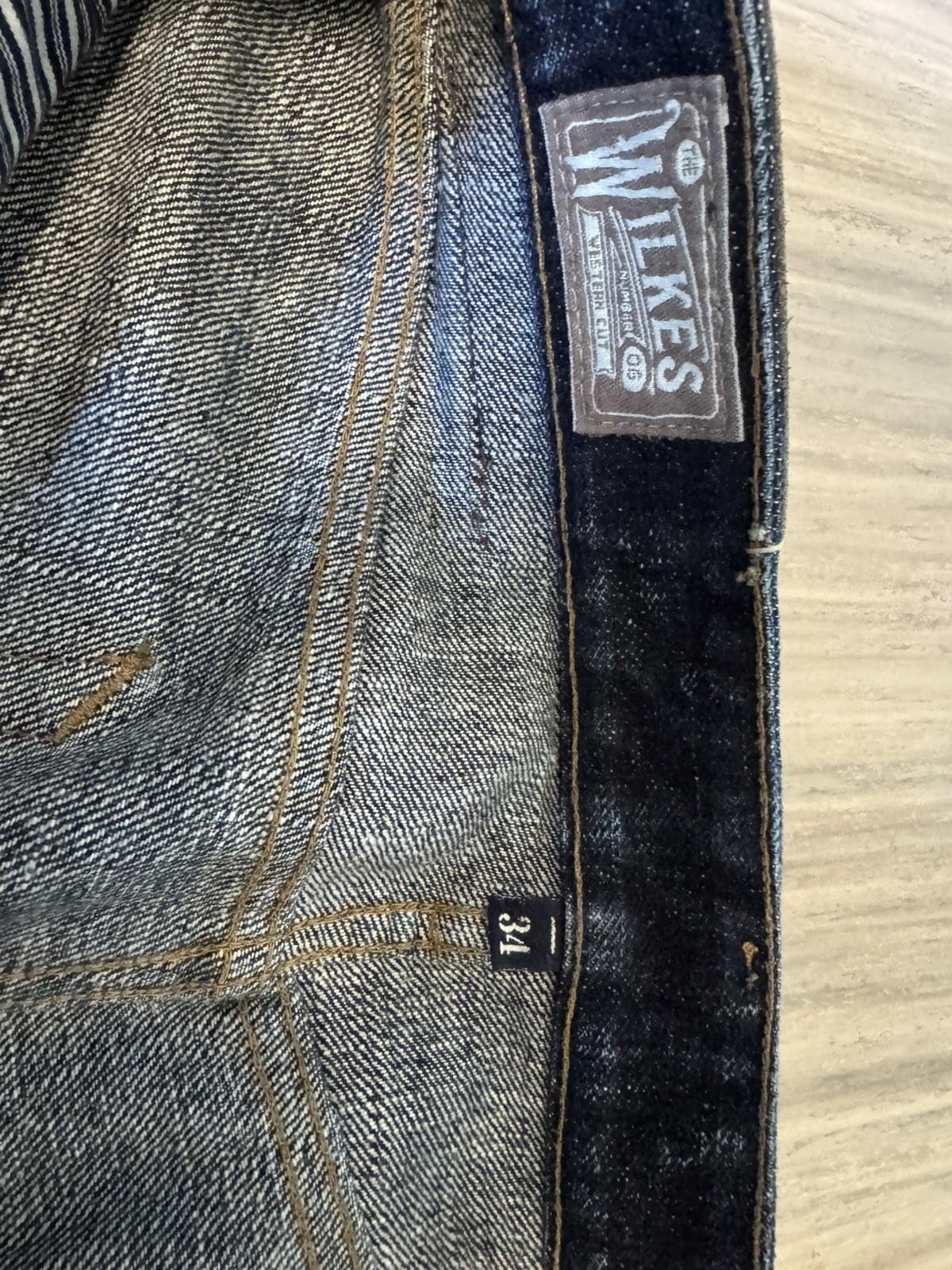 Freenote Cloth Wilkes Jeans 17oz Indigo Slub W34