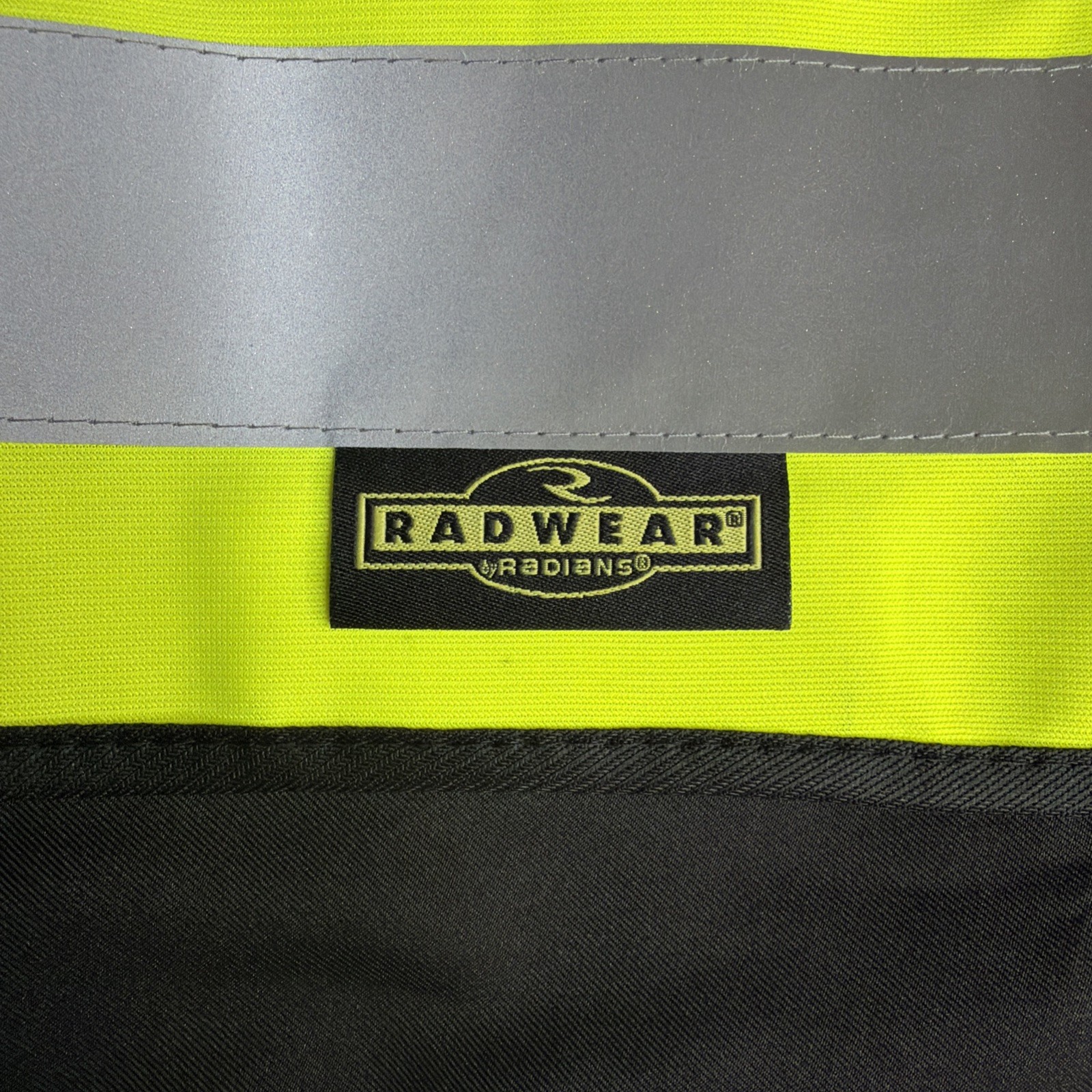 Futura Laboratories Work Vest FL 2000 Large L Black Reflective Radians Radwear