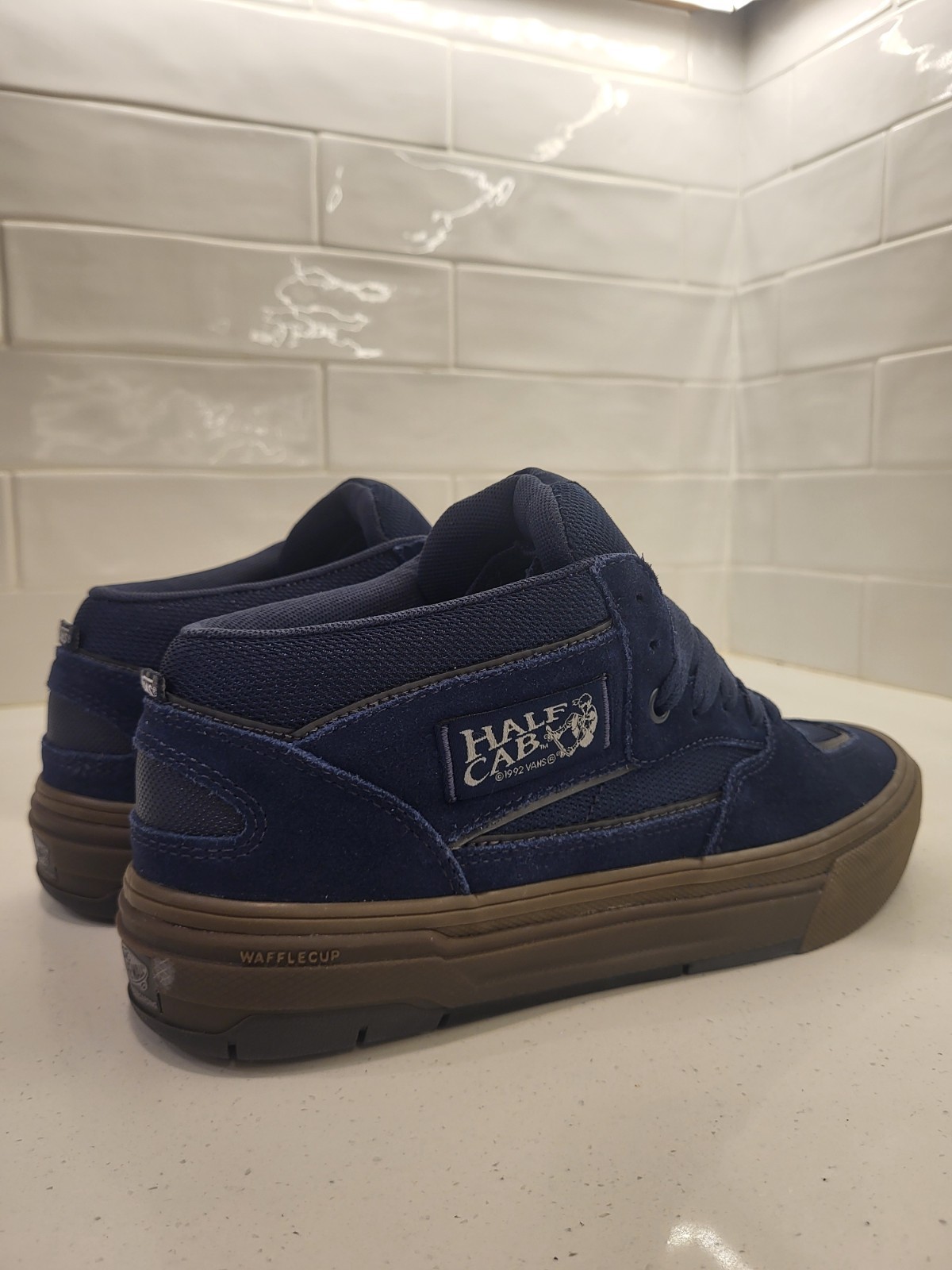 Vans Skateboarding Skate Half Cab Wafflecup Navy Dark Gum Men’s size 9 Half Cab