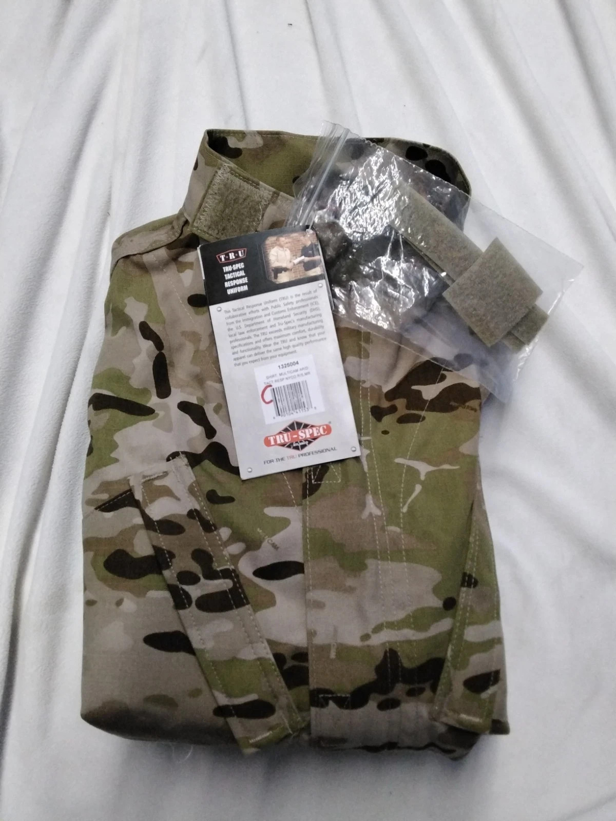 Tru-Spec Multicam Arid Tactical Uniform Shirt NYCO Ripstop TRU Shirt