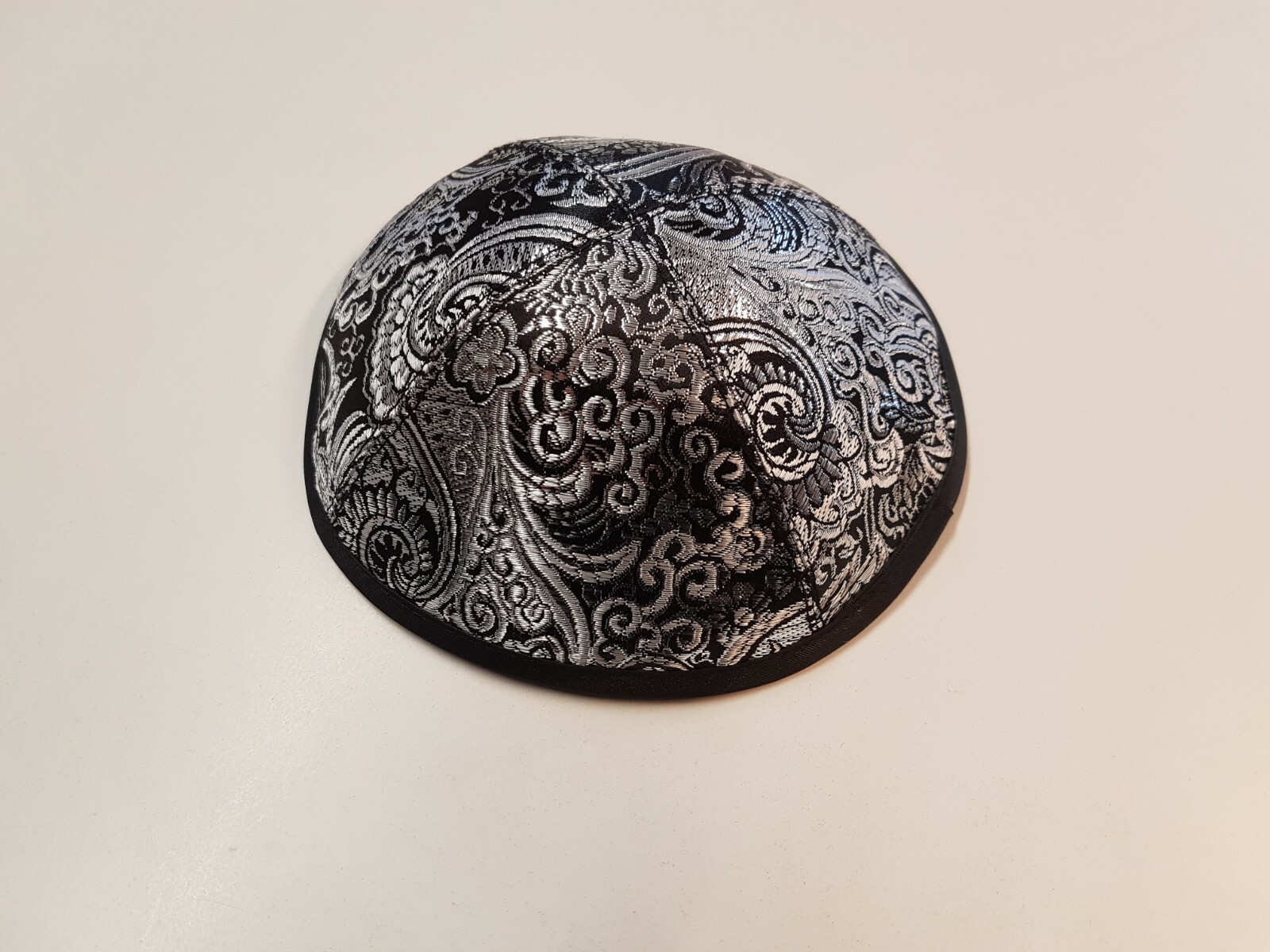 Kippah, Jarmulke, Kippah, Kipa Black 16-17cm