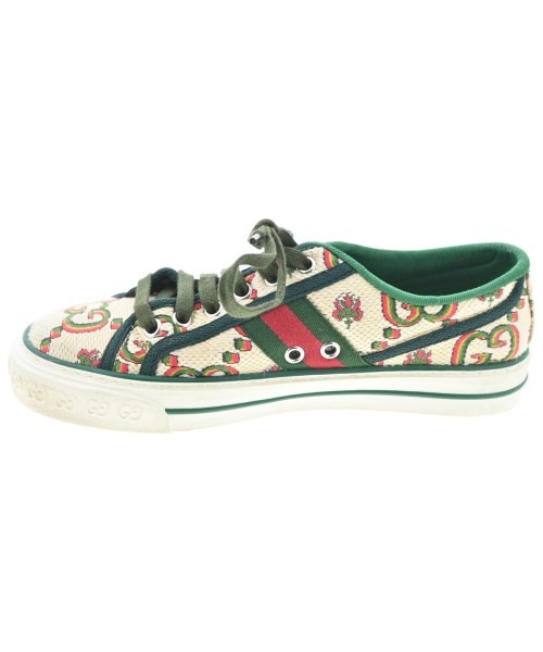 GUCCI Sneakers BeigexGreenxRedetc.(Patterned) EU36(Approx. 22.5cm) 2200693588061