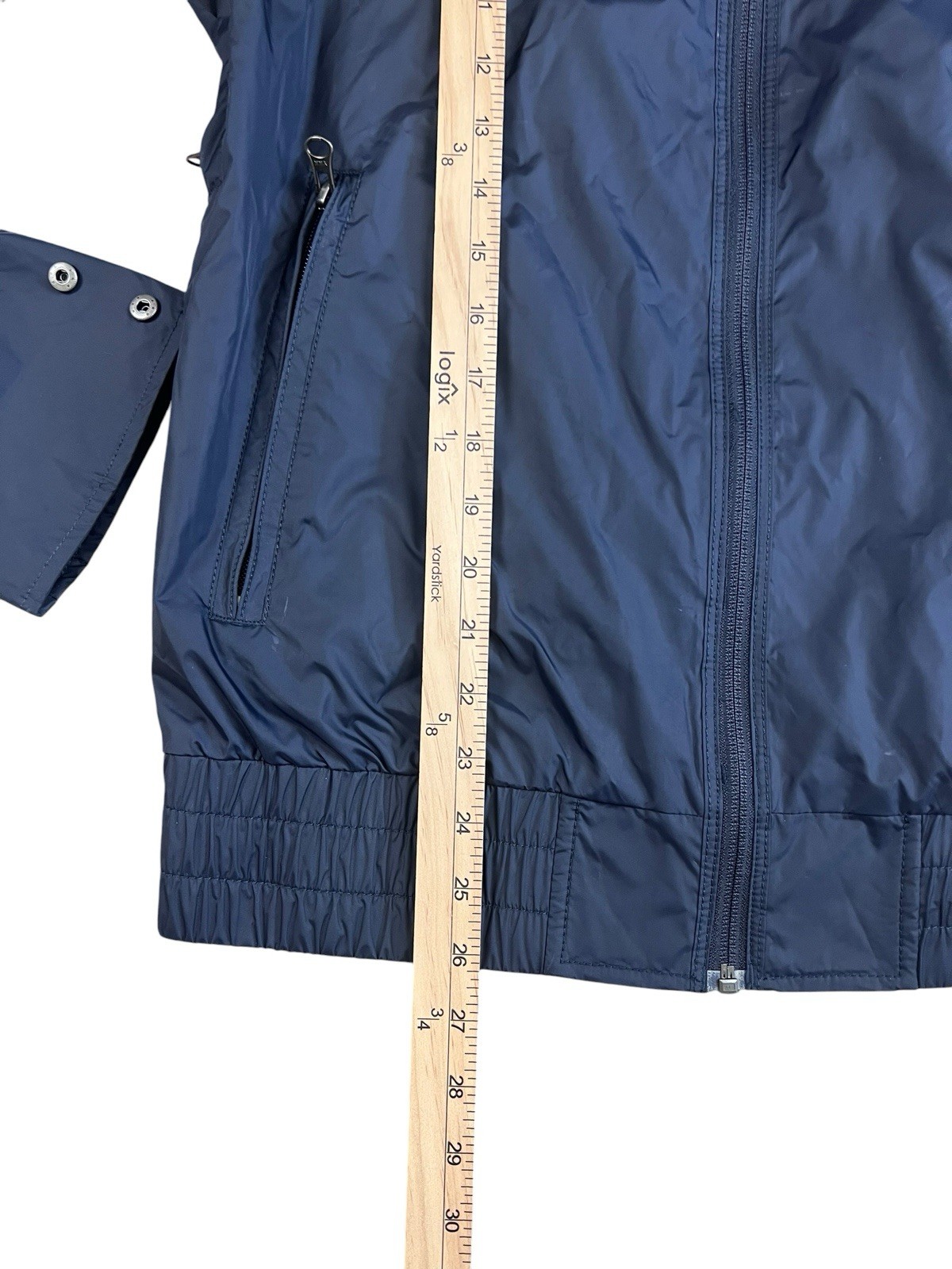 Kingsland Jacket Mens Large Navy Full Zip Lightweight Equestrian