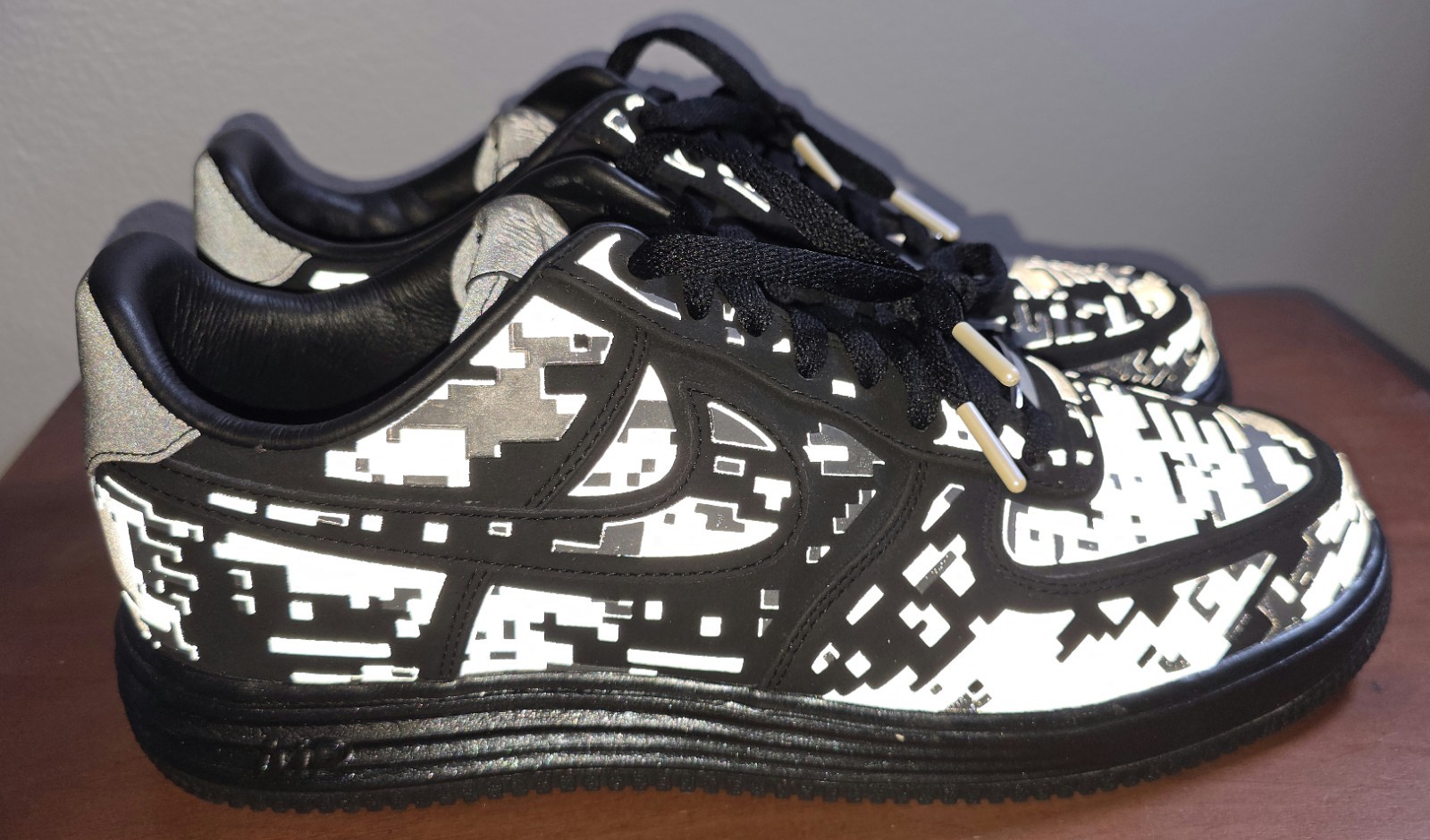 Size 10.5 – Nike Lunar Force 1 Digi NRG Camo Black
