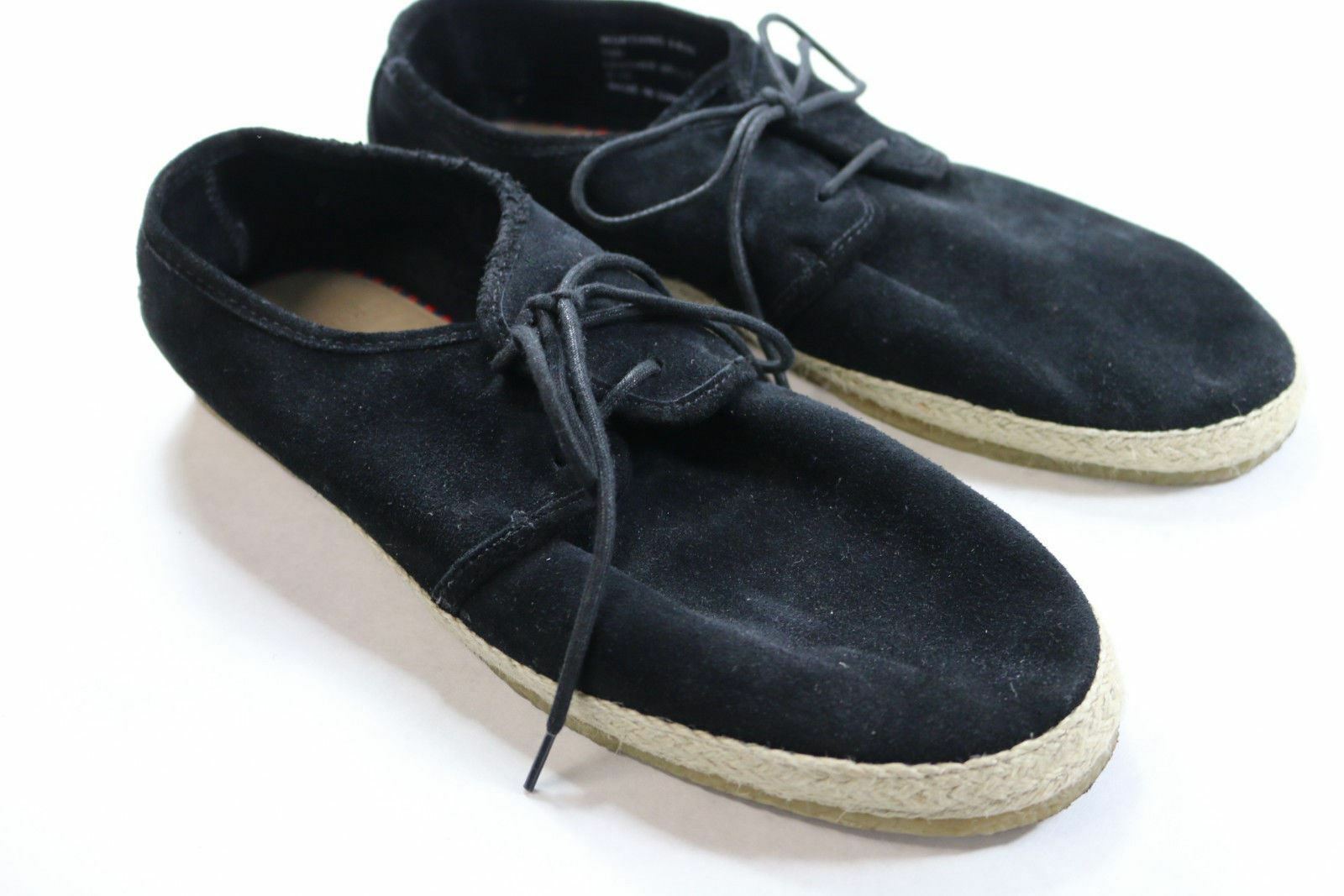 Mens Polo Ralph Lauren Worthing II Black Suede Shoes 13 D A044