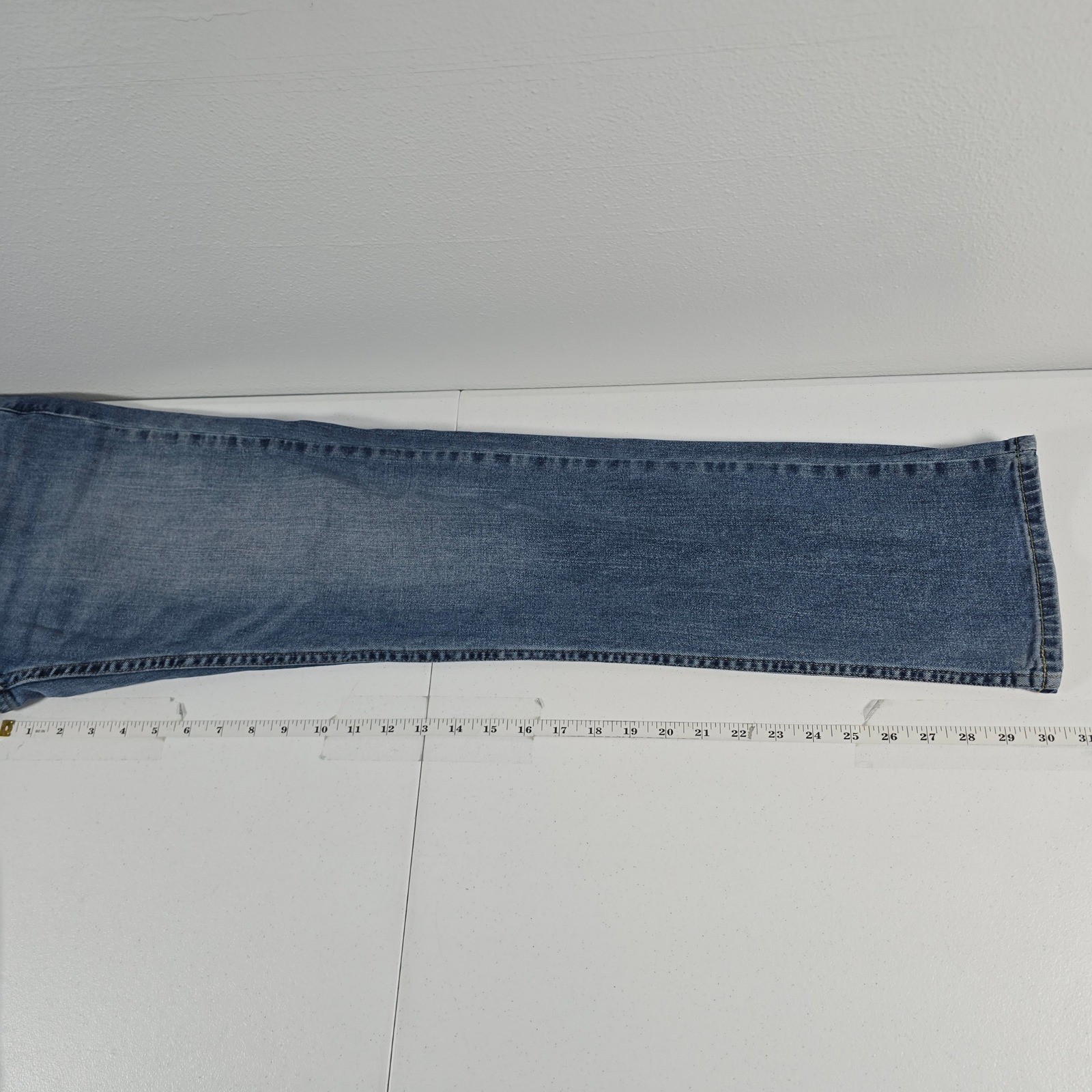 Hollister Epic Flex Straight Leg Jeans Medium Wash Blue Denim W29 L32 12469