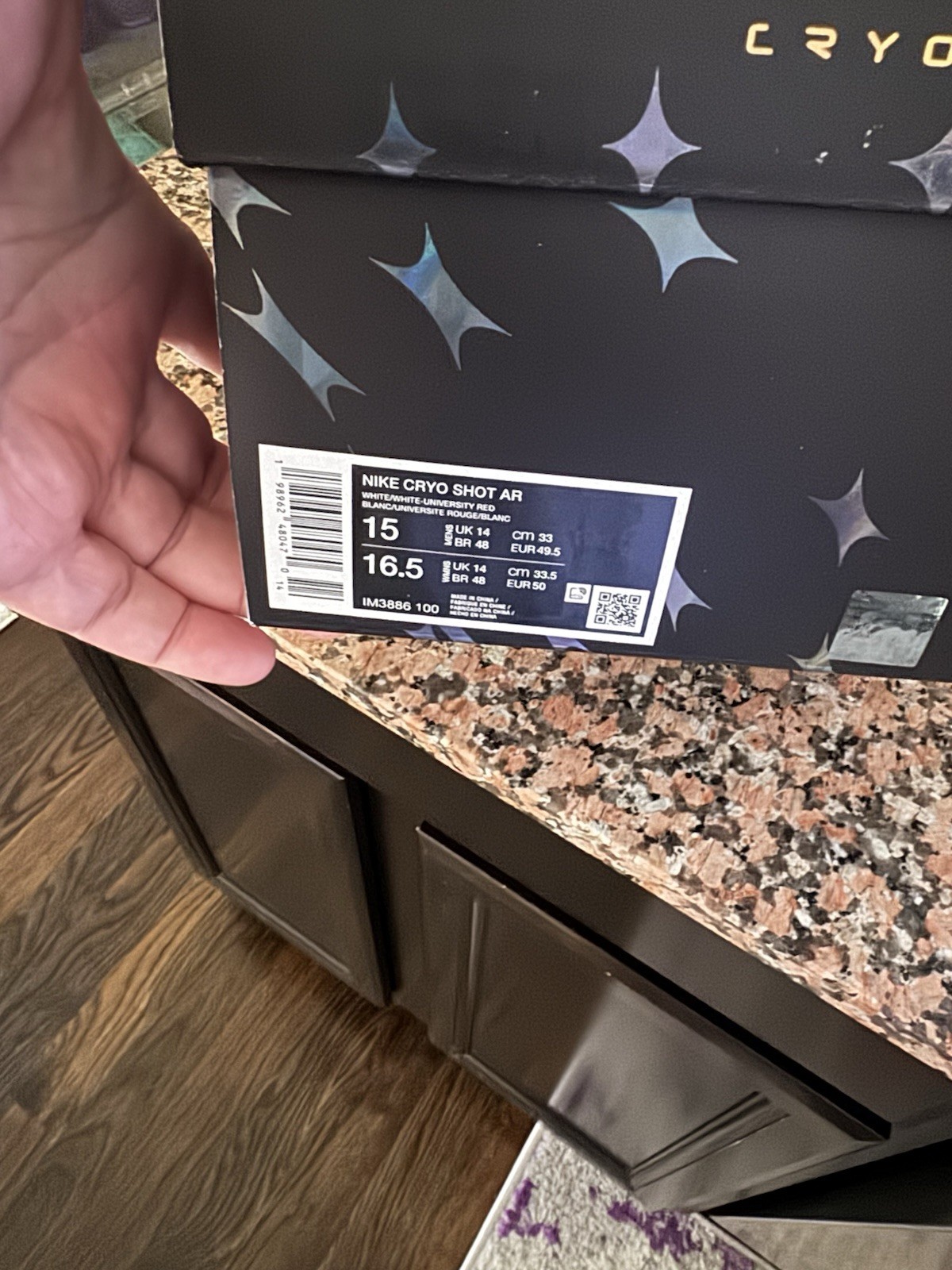 Size 15 – Nike Cryoshot Zoom M9 Virgil Abloh Archives VAA ( IM3886-100) MIA HAMM