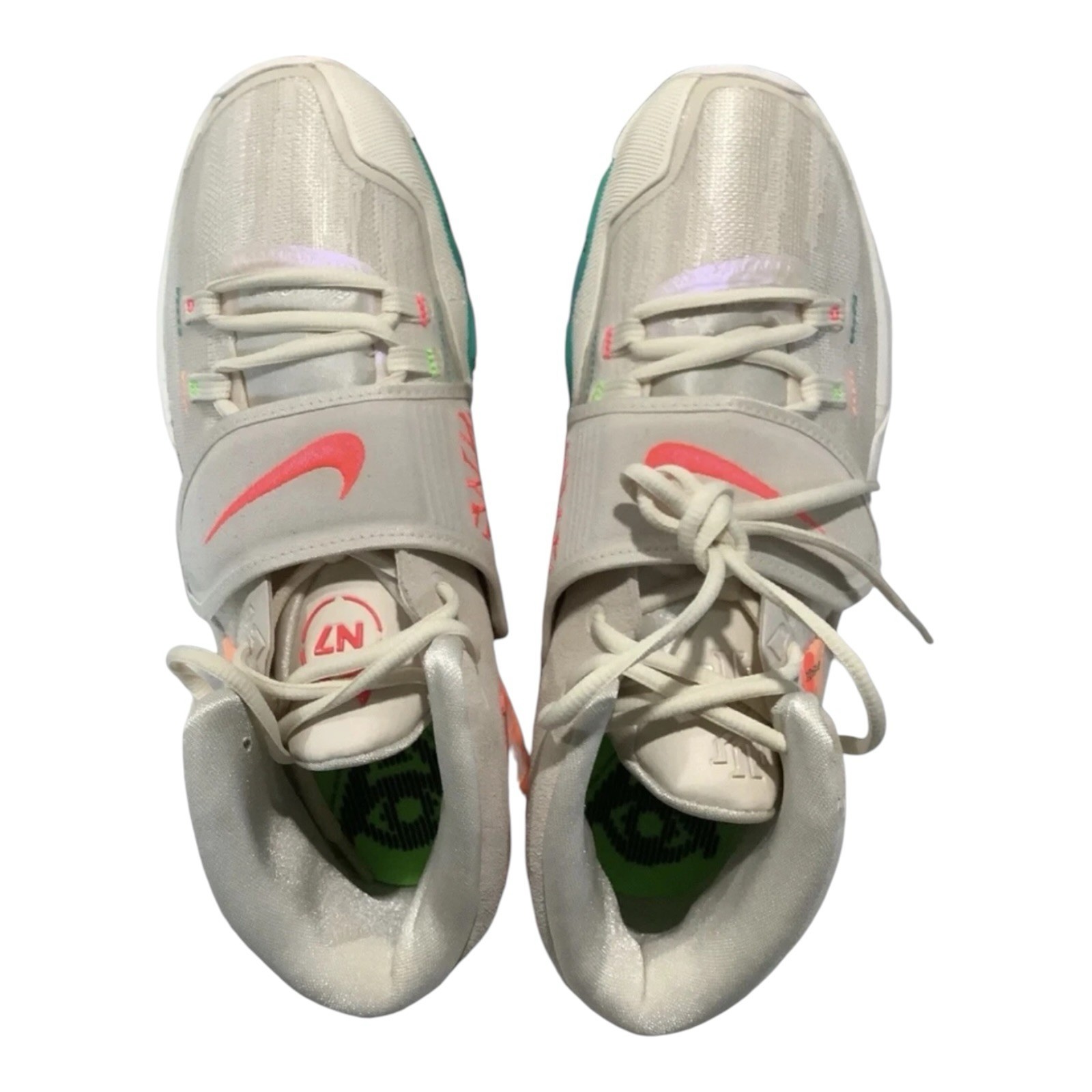 Nike Kyrie 6 N7 2020 Sail Green Basketball Shoes CW1785 200 Men’s Size 17