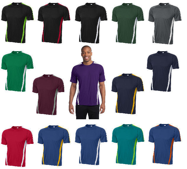 Sport Tek Dri-Fit Competitor Workout T shirts Sizes XS-4XL LT-4XLT New ST351
