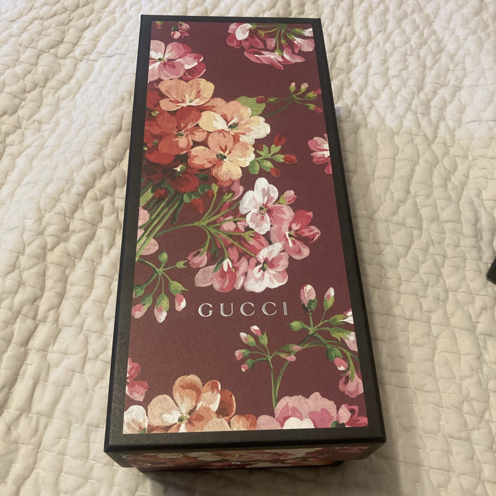 Gucci Womens GG Supreme St. Blooms Place Floral Slides Sandals Women’s Size 9