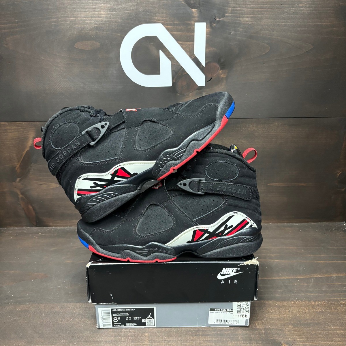 Jordan 8 Retro Playoffs (2023) (Pre-Owned) – 305381-062-8.5-PO-8 – (… Size 8.5