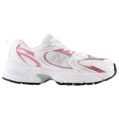 New Balance 530 White Pink Silver GR530RK GS Size 4Y-7Y Unisex Kids Women New