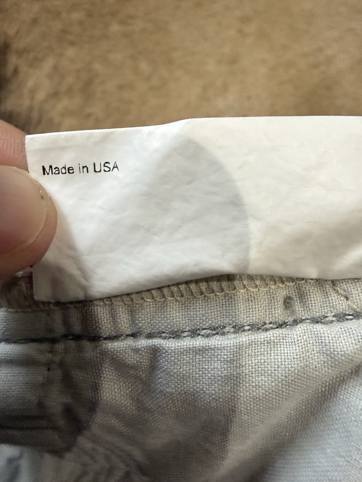 Todd Shelton Men’s Gray Straight Mid Rise Denim Jeans *Read Below*
