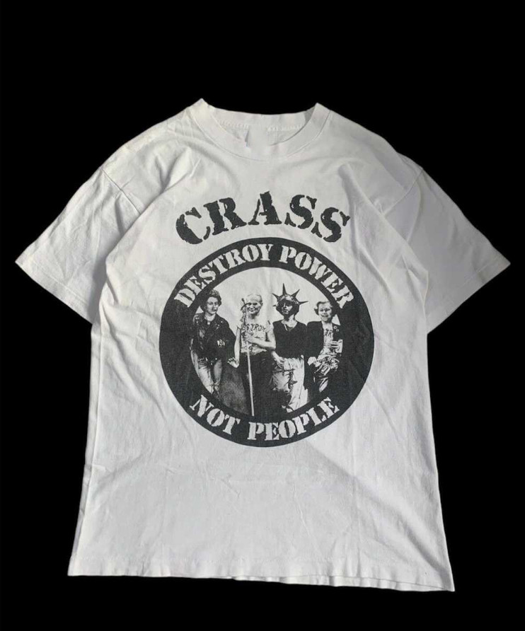 Crass Band White Cotton Adult T-Shirt S-5XL Punk Tee WA380
