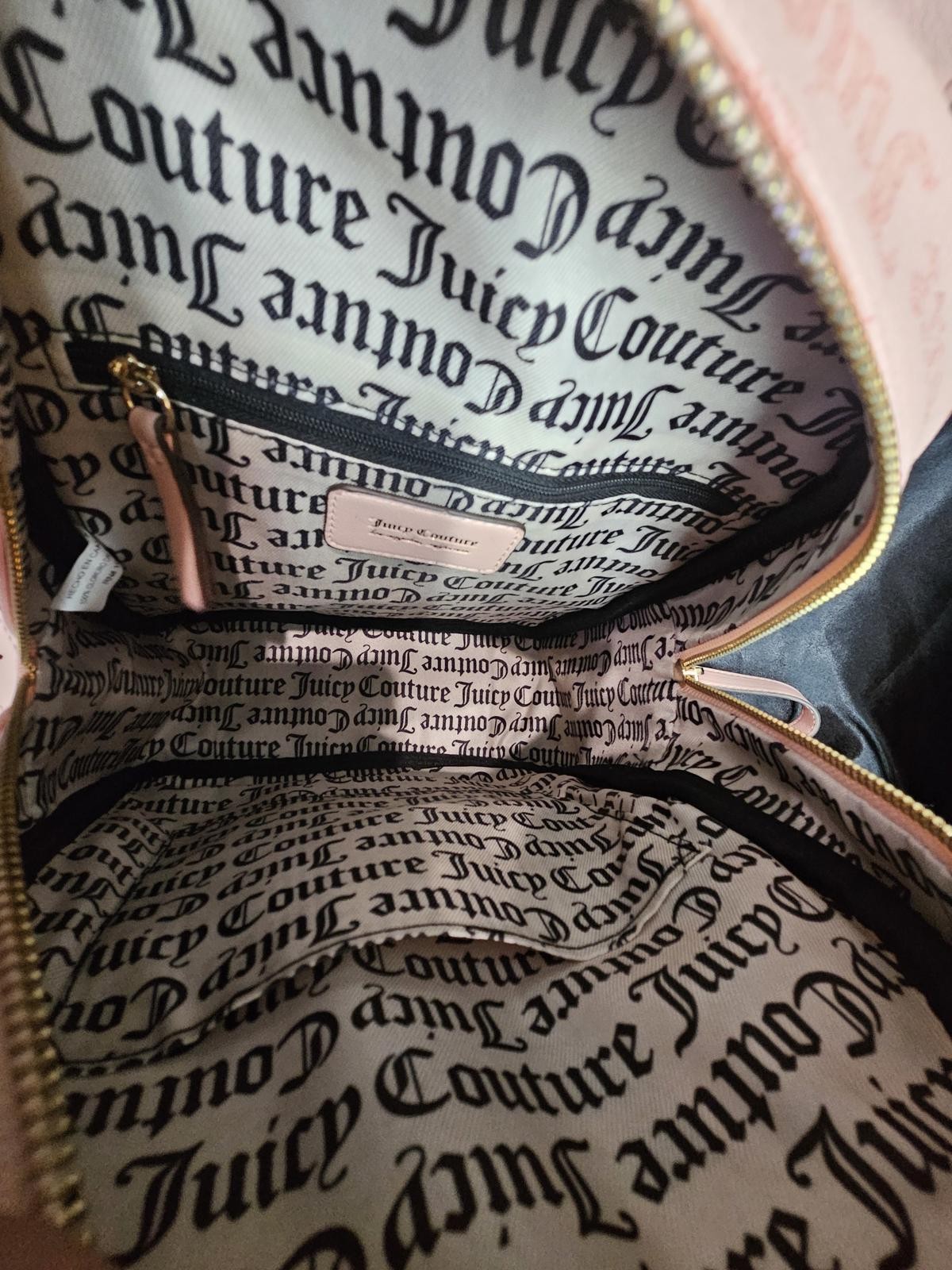 Juicy Couture Pink Good Vibes Mini Backpack NWT Y2K Style Coquette Aesthetic
