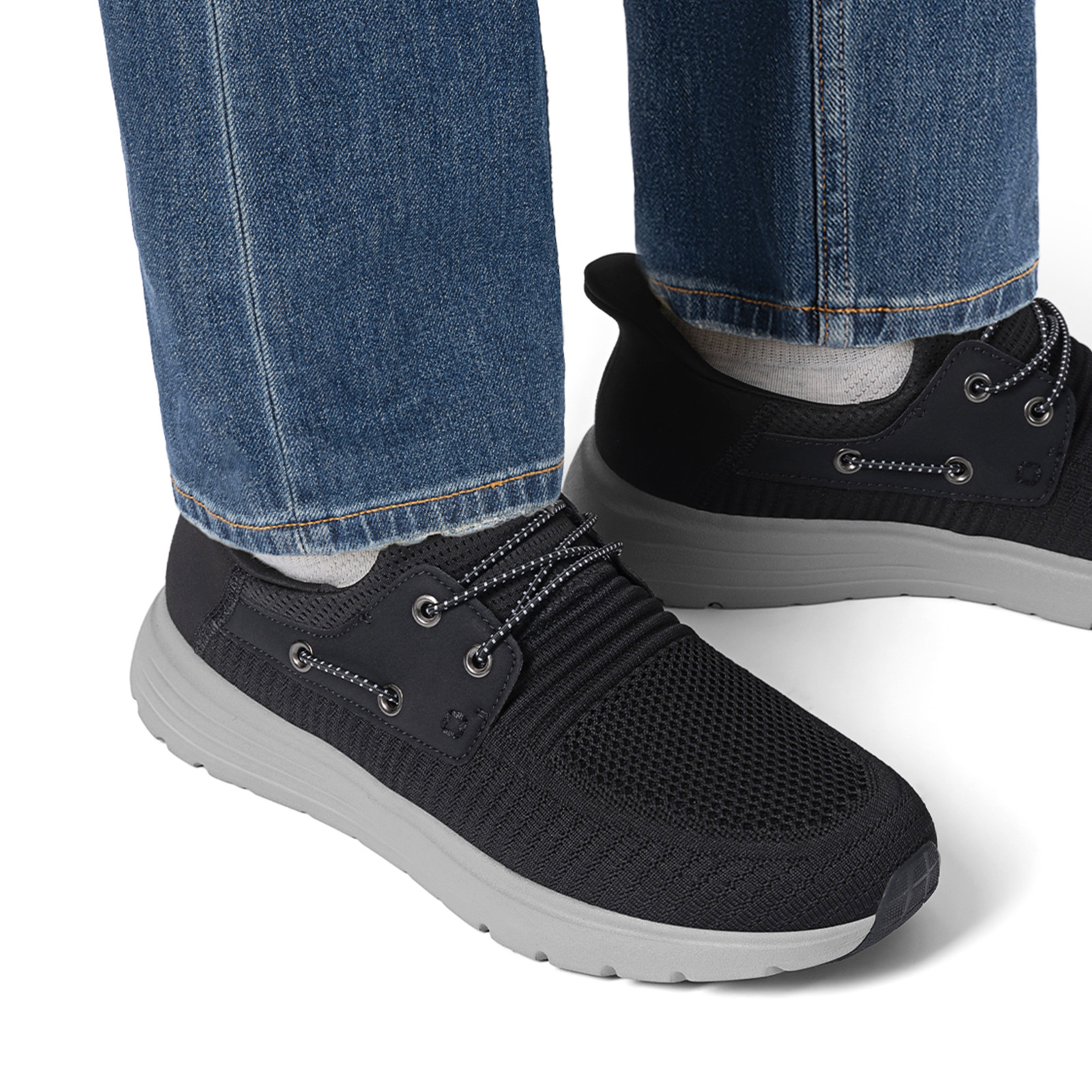 Bruno Marc Men’s Hands Free Slip-on Loafers Casual Pull-On Sneaker Shoes