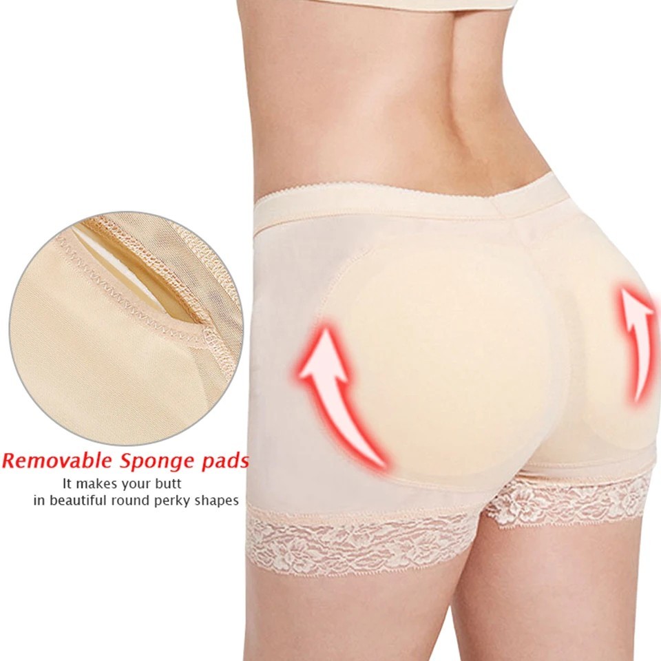 Booty Shaper Padded Underwear Panty Women’s FAKE ASS Butt Lifter & Hip Enhancer.
