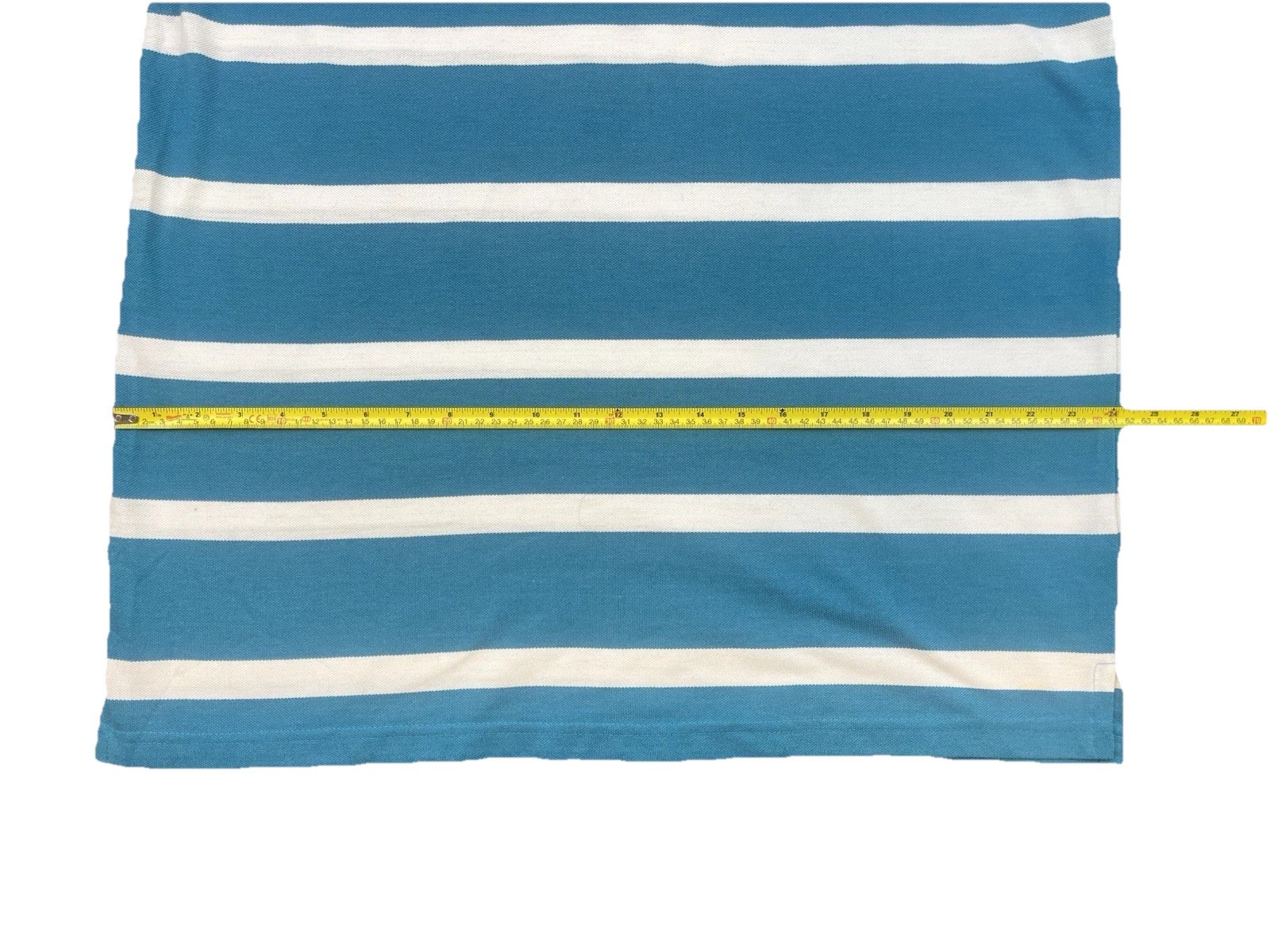 Polo Ralph Lauren Shirt 3x Men Striped Turquoise And White Pull Over