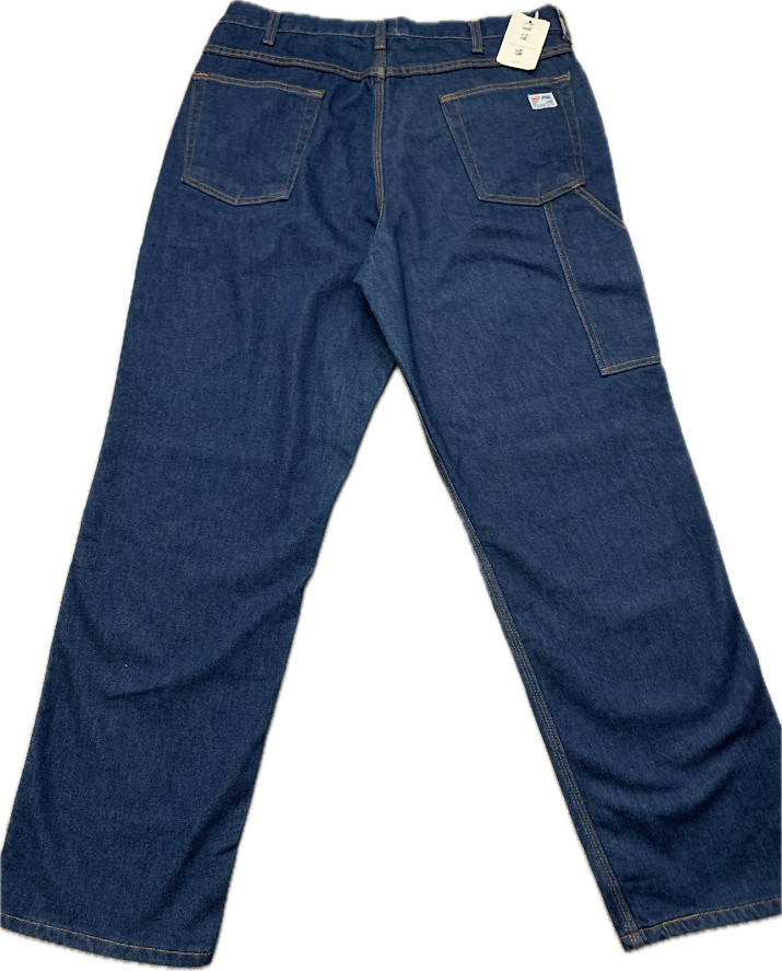 Tyndale FR Jeans Mens 36×32 Blue F290T-DNM Relaxed Carpenter Made in USA NWT