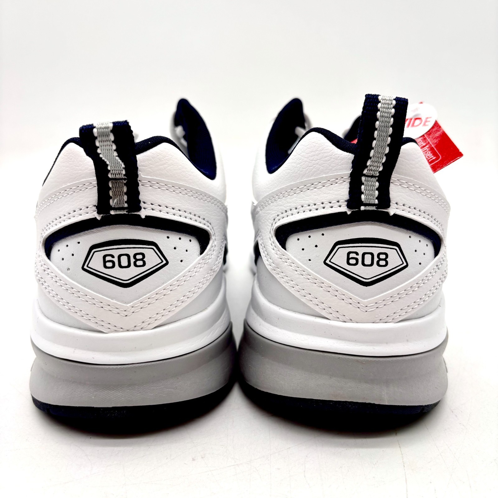 New Balance Men’s White/Navy 608v5 Shoes Size 11.5 6E
