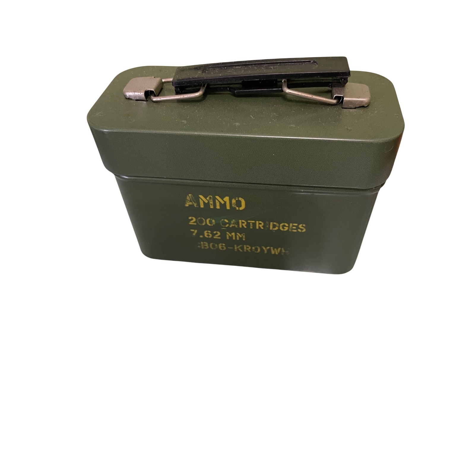 Cabelas 4 inch Ammo Can 200 Cartridges 762 MM Metal Storage Box With Handle