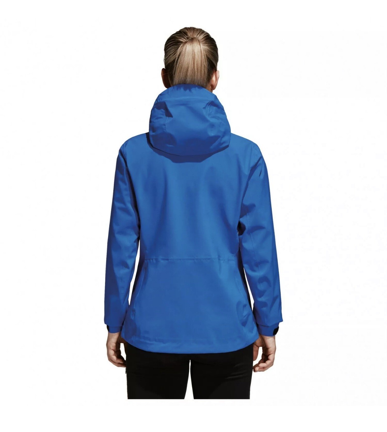 Adidas Women Terrex Parley 3-Layer 2.Rain Jacket Small CY1925 Royal Blue $300
