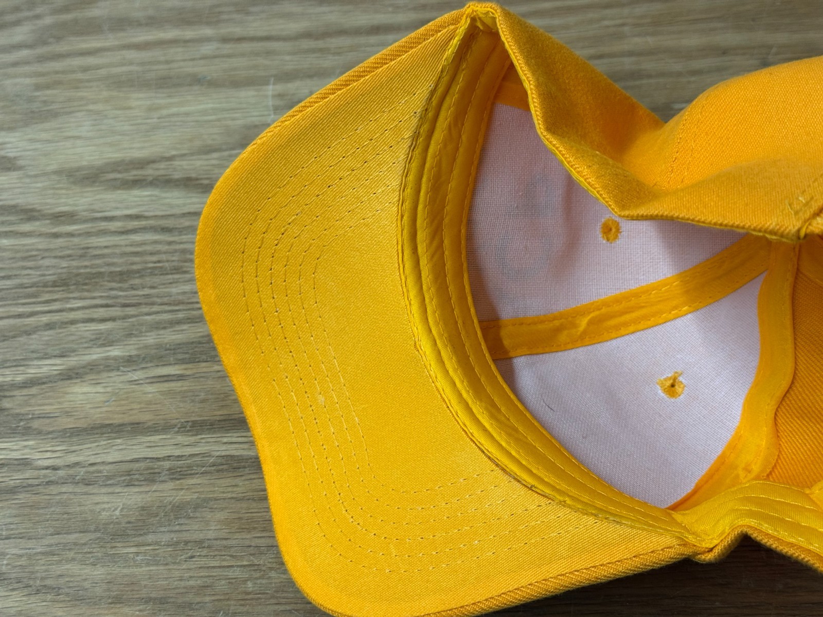 Vintage NAACP Yellow Cap Hat African American Black Americana History Vote