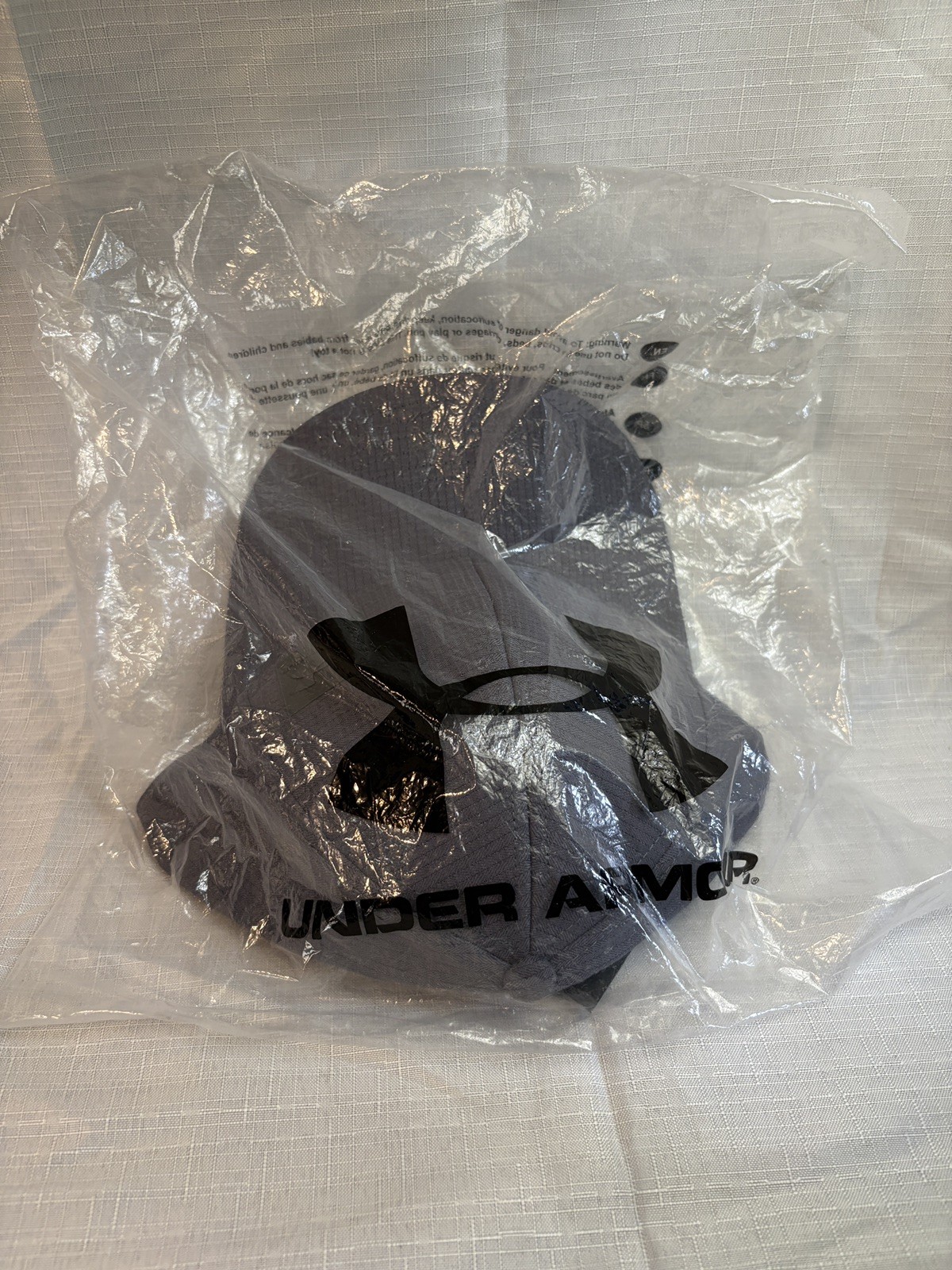 Under Armour Hat Iso-Chill Baseball Cap Gray 1383438 S/M NWT