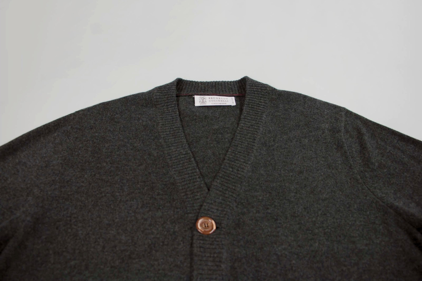 NWT $3000 Brunello Cucinelli Men’s 100% Cashmere Cardigan Sweater 50/ 40US A262