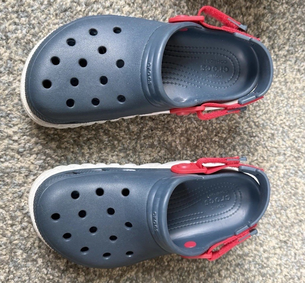 Assorted Crocs-Dreamville, Minecraft & Duet Max 2 Clogs. “J4” & “M4/W6” Unisex.