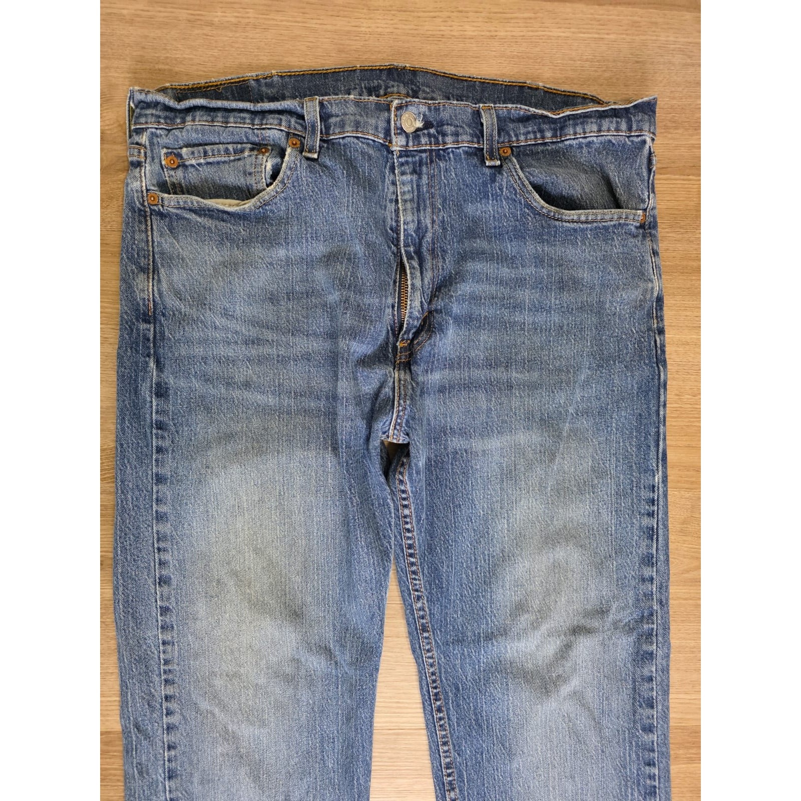 Levi’s 541 Athletic Fit Jeans Men’s 38×32 Light Wash Tapered Denim Pants