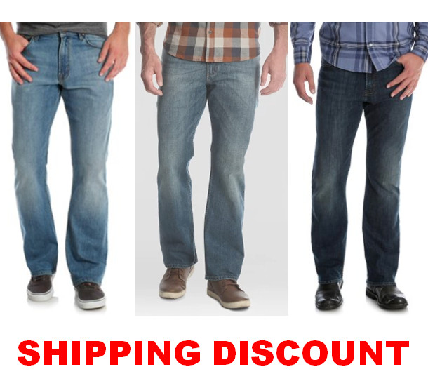 Men’s Wrangler Relaxed Fit BOOTCUT Jean with Stretch