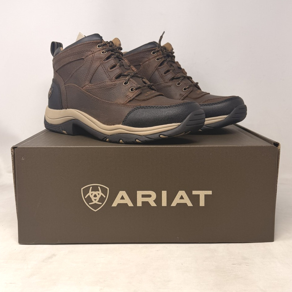 Ariat Terrain 10002178 Lace Up Hiking Trail Boots Brown Men’s 10D New
