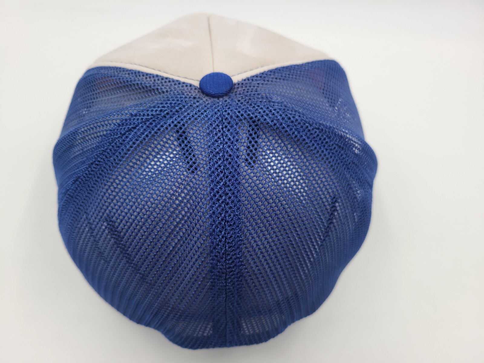 Vintage Alumicor Mesh Trucker Snapback Hat Cap Canada Aluminum Men White Blue