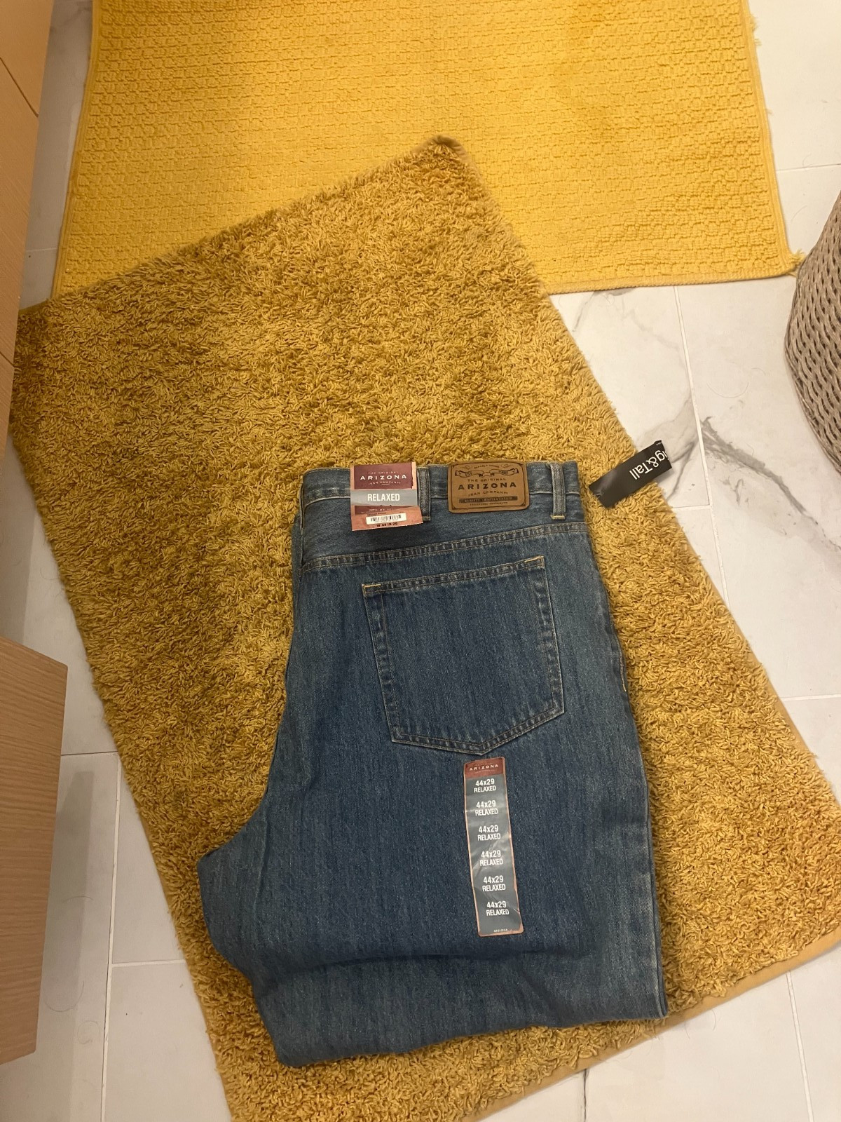 The Original Arizona Jean Company denim blue jeans men’s adult 44×29 NWT NEW