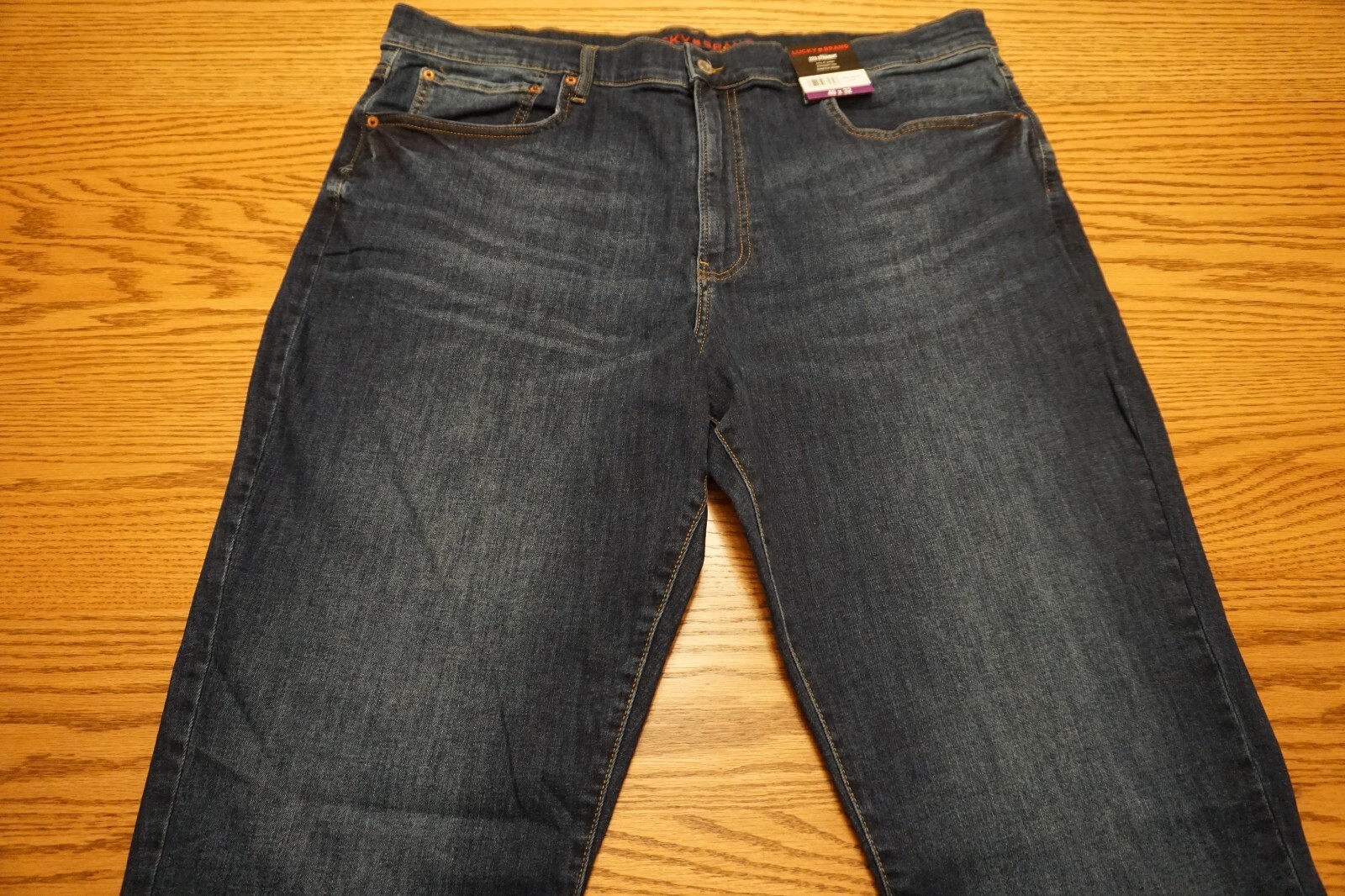 NWT MEN’S LUCKY BRAND JEANS 223 Multiple Sizes Straight At Waist Stretch Blue